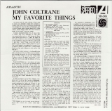 Coltrane, John - My Favorite Things + 2, back cover